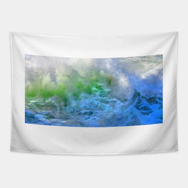 sea 7 Tapestry by terezadelpilar