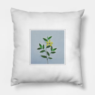 Real Floral Flower Plant 2 Pillow