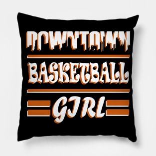 Basketball Girls Power Gift Basket Team Pillow