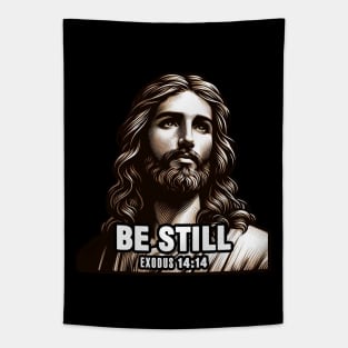 Exodus 14:14 Be Still Tapestry