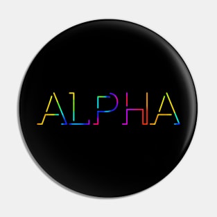 Alpha Pin