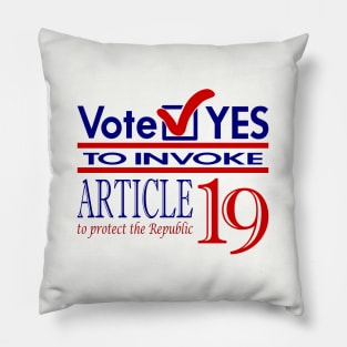 Article 19 Pillow