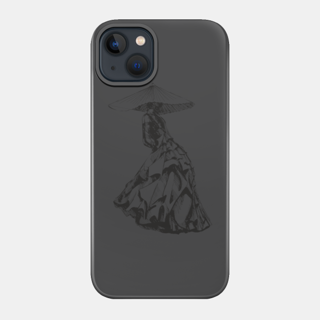 Anime art graphic sketch - Japan - Phone Case