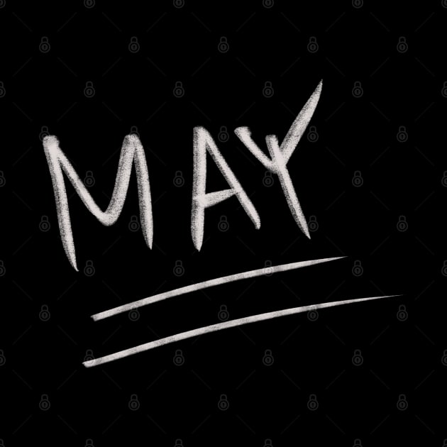 Hand Drawn May Month by Saestu Mbathi