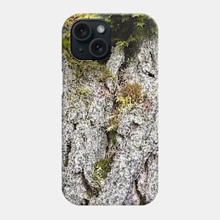 Wood Bark Moss Nature Forest Phone Case