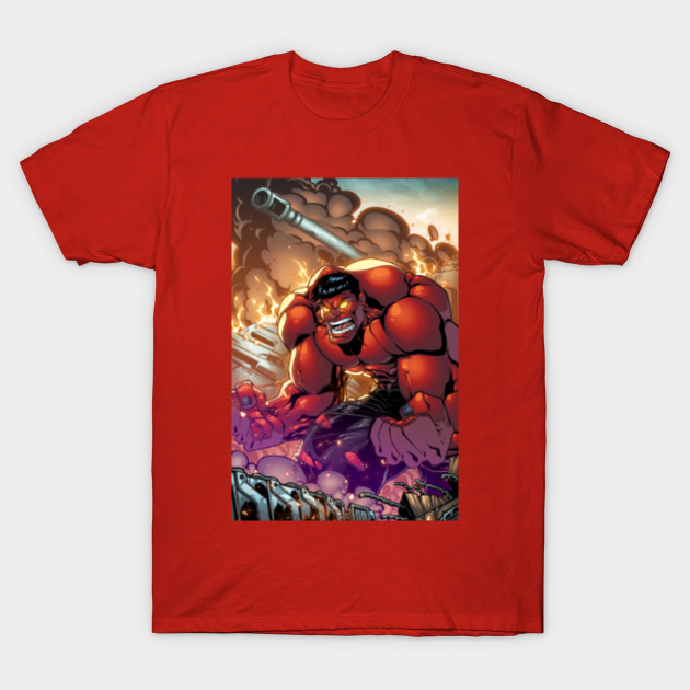 red hulk t shirt