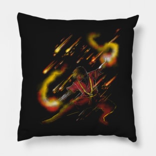 fire dancer Pillow