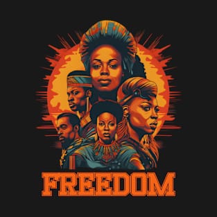 Juneteenth Freedom Black Pride Celebration T-Shirt