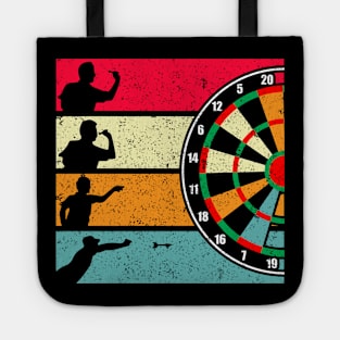 Dart Vintage Dartboard Retro Dart Player Gift Tote