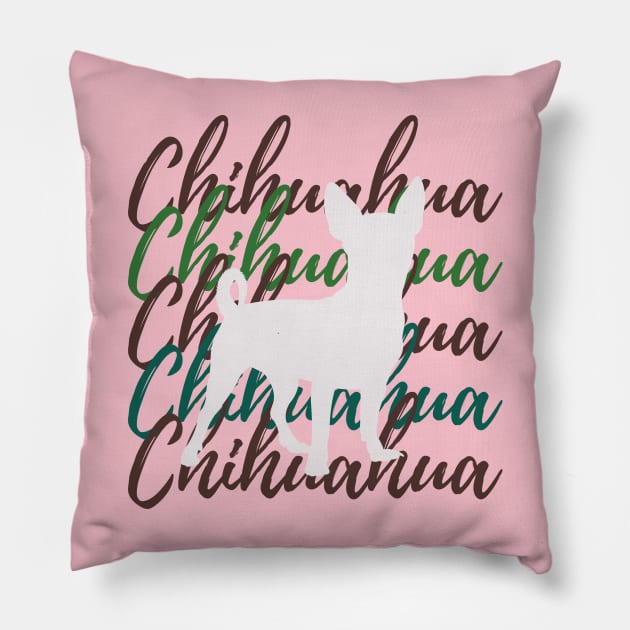 The Chihuahua Life Pillow by Stupid Coffee Designs