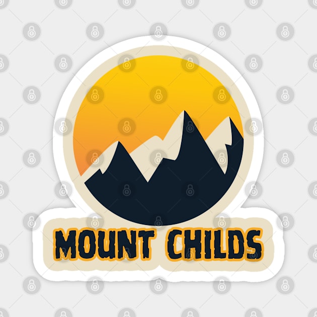 Mount Childs Magnet by Canada Cities