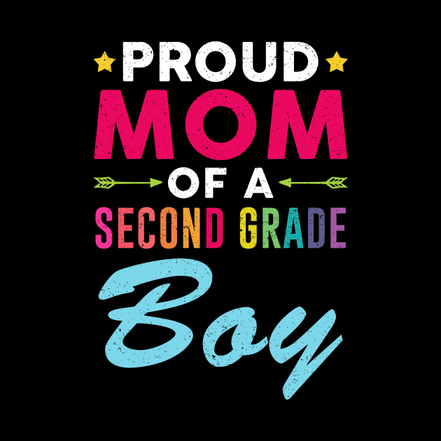 Proud Mom Of A Second grade Boy Back To School by kateeleone97023