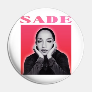 Sade-Retro Potrait Pin