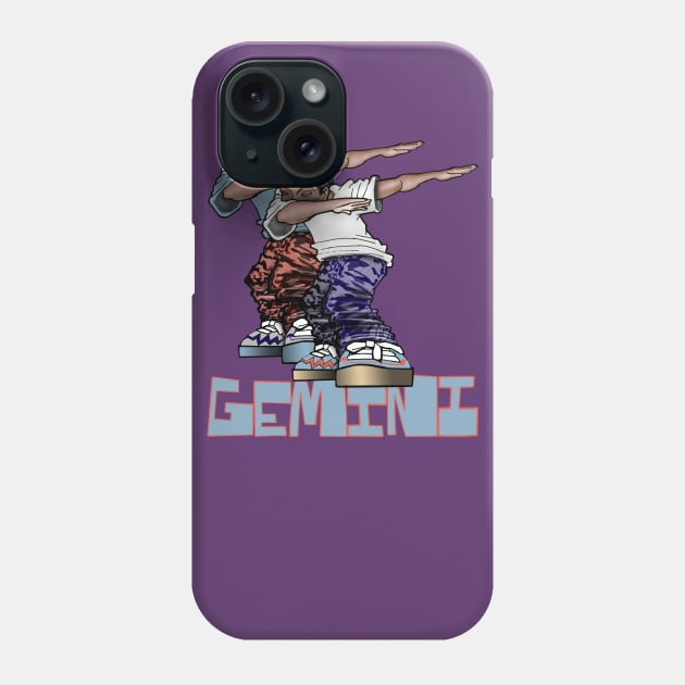 Front and Back Gemini BB Phone Case by NochTec