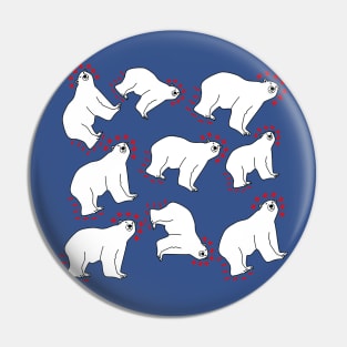 Polar Bears and Dipoles Pin