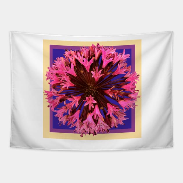 Flowers explosion Tapestry by Binovska