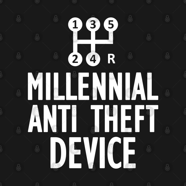 Millennial anti theft device w by KC Happy Shop