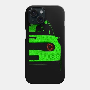 E car green car electricity Phone Case