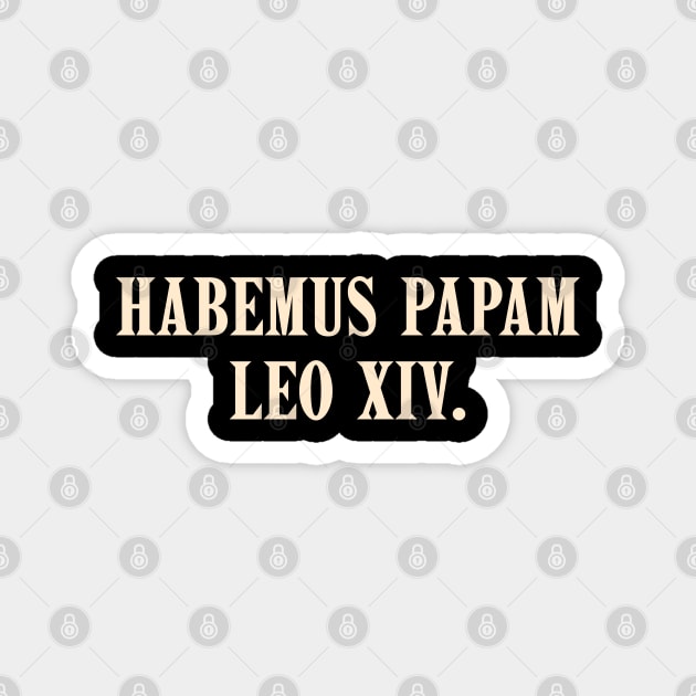 Pope-Leo Magnet by Creatifly Graphic Tees