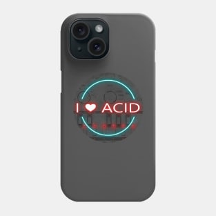 I LOVE ACID HOUSE MUSIC Phone Case