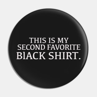 This is my second favourite black shirt Pin