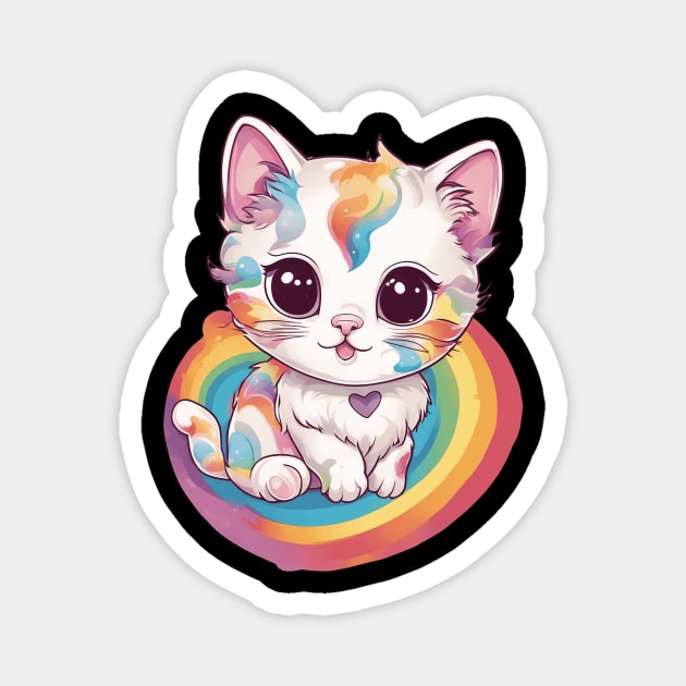You Matter to Me Cat Magnet by animegirlnft