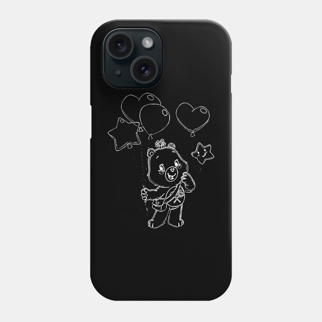 Care Bear balloon Phone Case by SDWTSpodcast