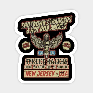 BRUCE SPRINGSTEEN inspired RACING IN THE STREET Magnet