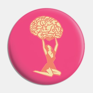 Beautiful Brains Pin