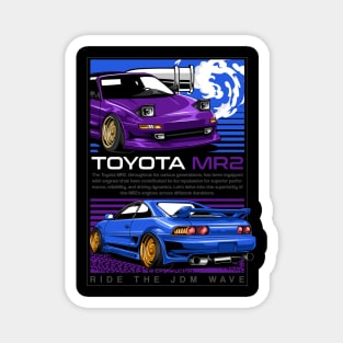 Toyota MR2 Ride The JDM Wave Magnet