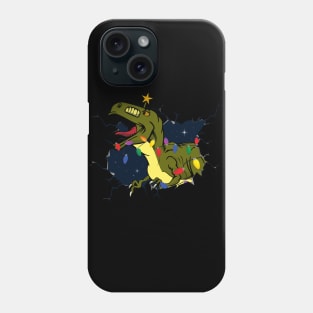 Late T-Rex Dino Trex Funnx Christmas Phone Case