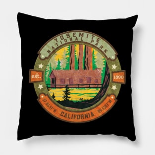 Yosemite National Park California Pillow