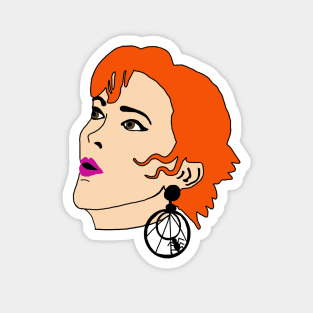 Delia Deetz Magnet