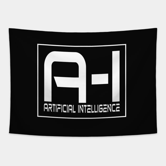 AI Artificial Intelligence Tapestry by PlanetMonkey