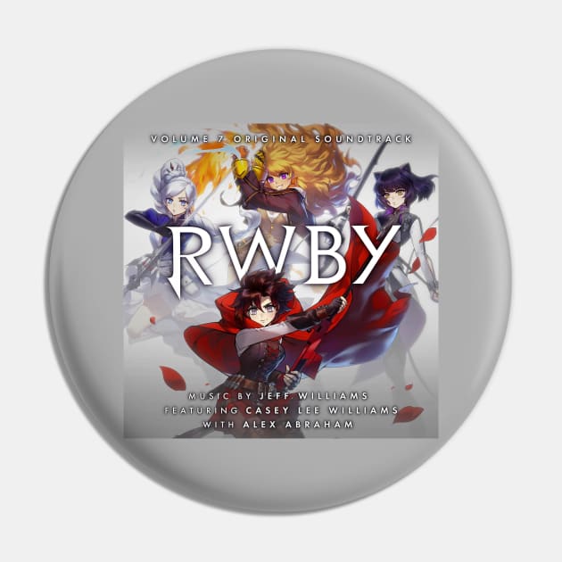 RWBY - Volume 7 OST Album Cover Pin by indieICDtea