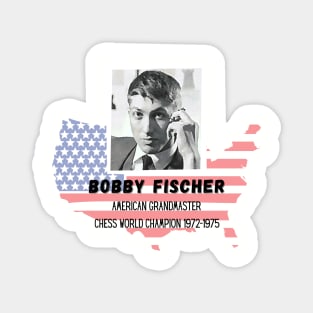 Bobby Fischer GM American Chess Magnet