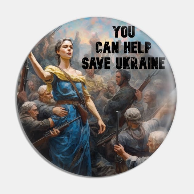 You can help save Ukraine Pin by Yurii