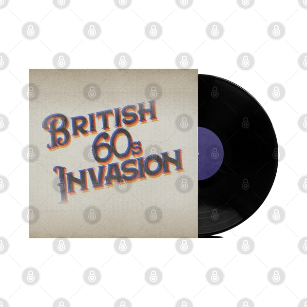 RETRO VINYL BRITISH INVASION MUSIC by elSALMA