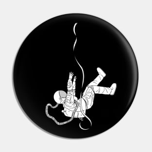 Lonely astronaut Pin