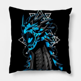 ice dragon Pillow