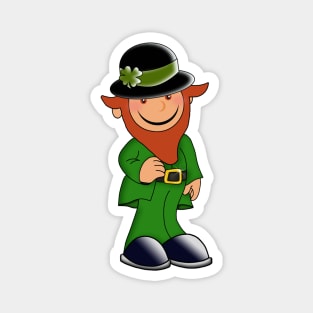 Lucky the Leprechaun St. Patrick's Day Magnet