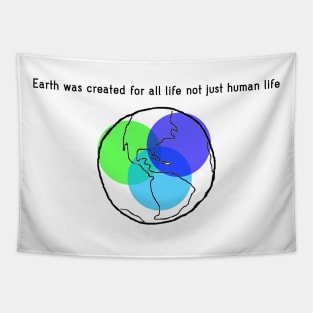 Save the planet Tapestry