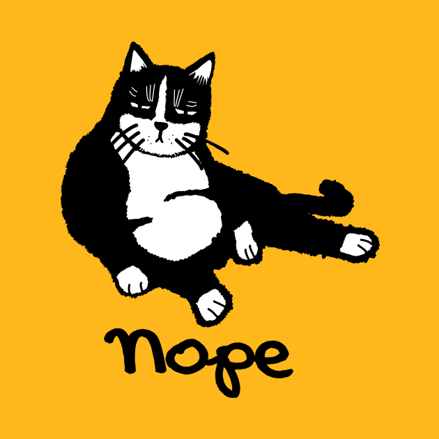 nope cat by yumiyoshi4