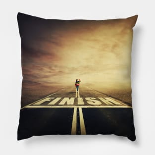 finish line Pillow