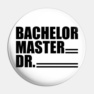 Doctor - Bachelor Master Dr. Pin