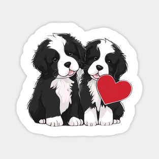 baby newfoundland dog Magnet