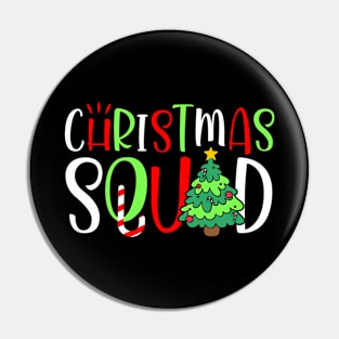 Christmas Squad Pin