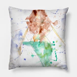 Underwater Abstract Pillow