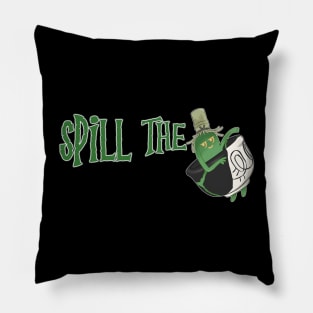 Spill the Green Tea Pillow