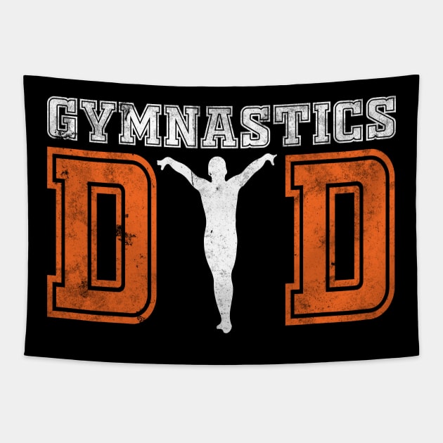 Gymnastics Dad Tapestry by mazurprop